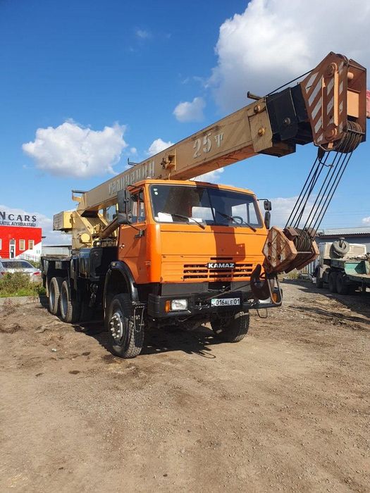 Услуги и аренда автокрана 25 тонн