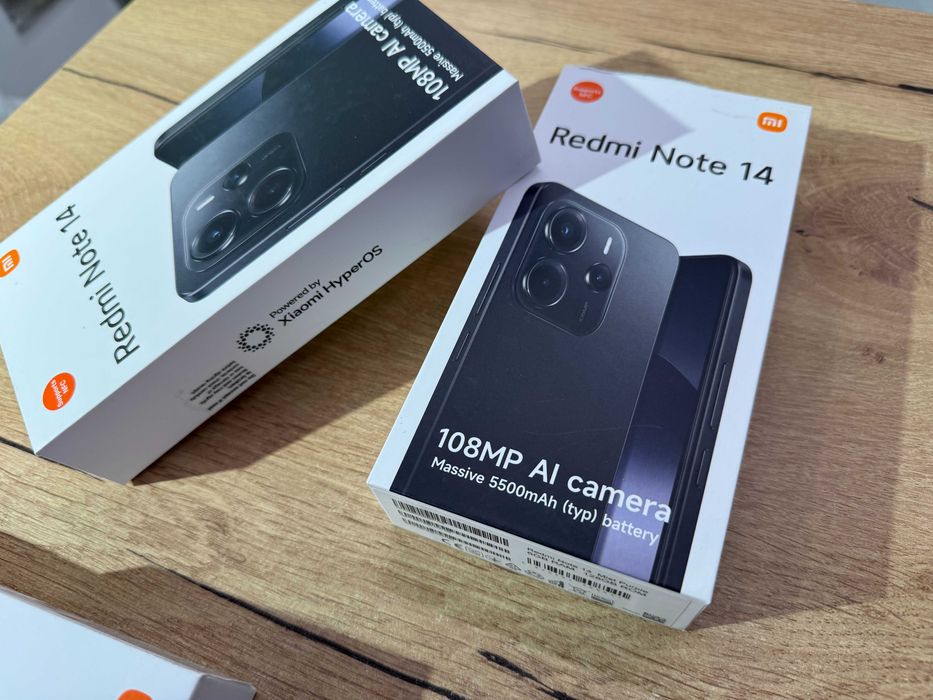 Xiaomi Redmi Note 14, 6GB RAM, 128GB | Factura & Garantie | Buy-Back |