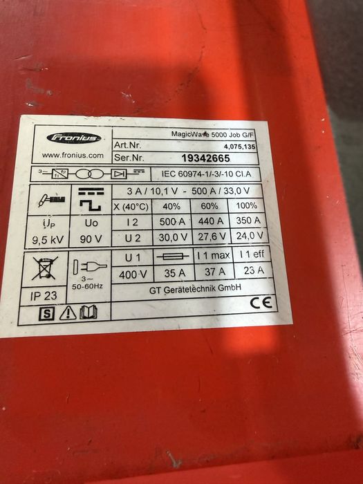 Fronius MagicWave 5000 AC/DC