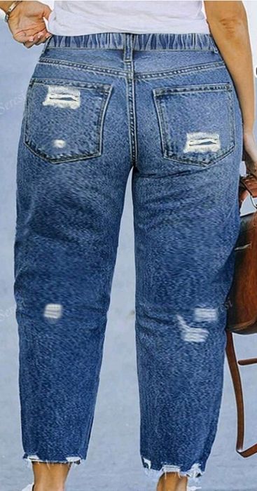 Дамски сини  дънки