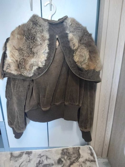 Еко кожа Яке цвят черен