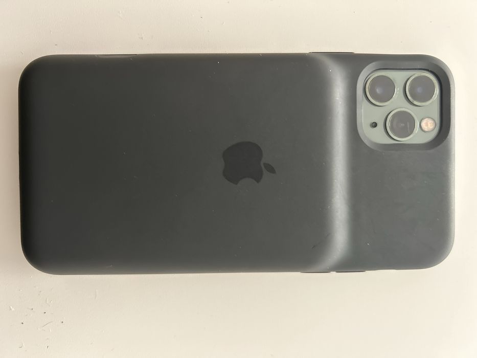 Carcasa/Husa Iphone 11 Pro Max, Smart Battery + husa originala extra