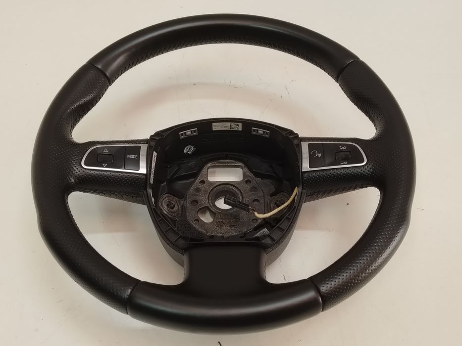Volan piele perforata 3 spițe comenzi Audi A4 B8 A5 A6 C6