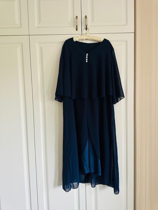 Rochie eleganta , din voal , masura L / XL, noua cu eticheta