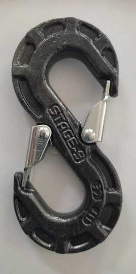 Carlig dublu, 8 tone