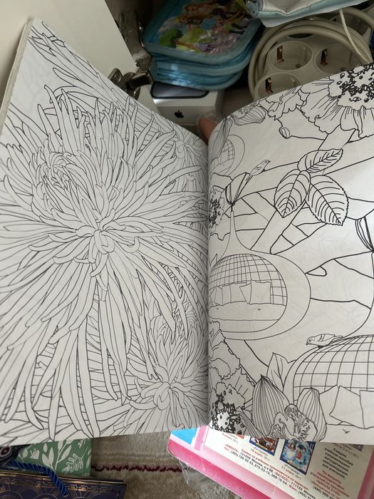 Отдам расскраску «Дивный сад»