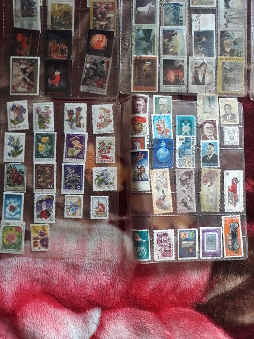 Почтовые марки..