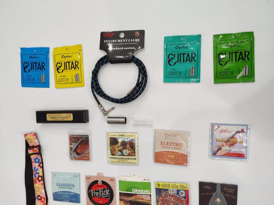 Продам струны для гитары, электрогитары,
бас гитара,скрипка,добмра