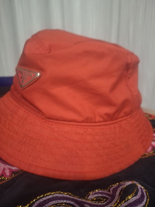 Панама PRADA red color