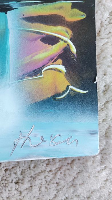 Картина рисувана със спрей 48х34см