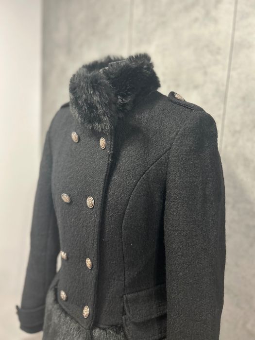 Palton cu model îmblănit