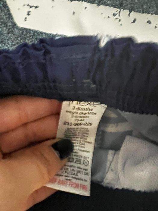 Costum de baie NEXT băiețel 3-6 luni