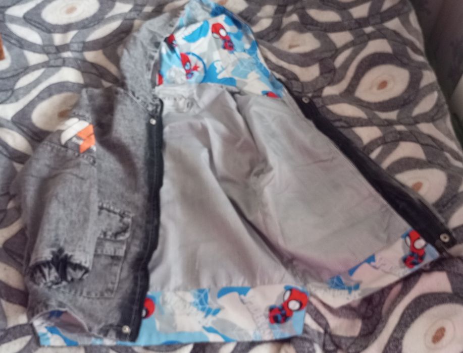 Джинсовая куртка детская