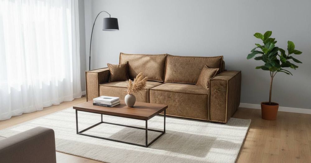 Прямой диван от сомфорт мебель