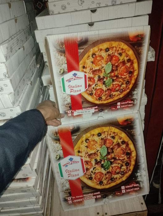 Пицца каробка питса