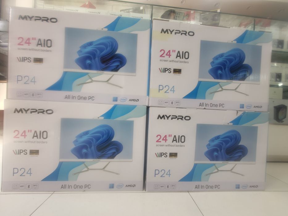 Моноблок Core-i5/8Gb/256Gb/24" FHD/White/All in One/MyPro