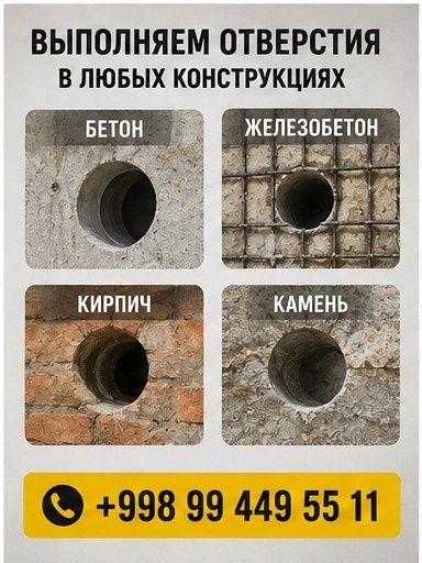 Алмазные бурение