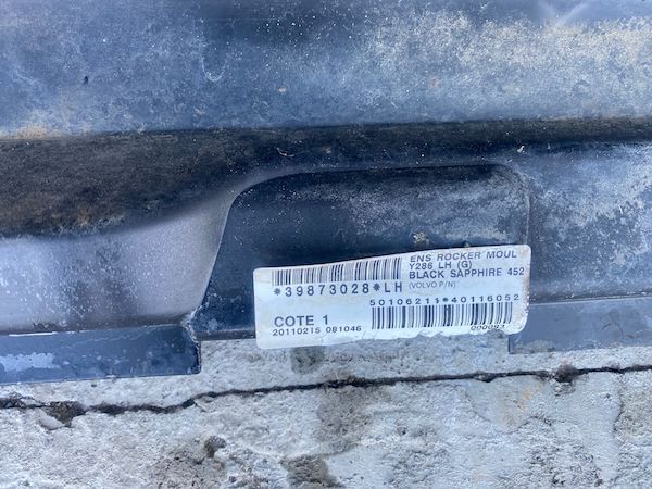 Prag stanga VOLVO S80 2007-2016 39873028