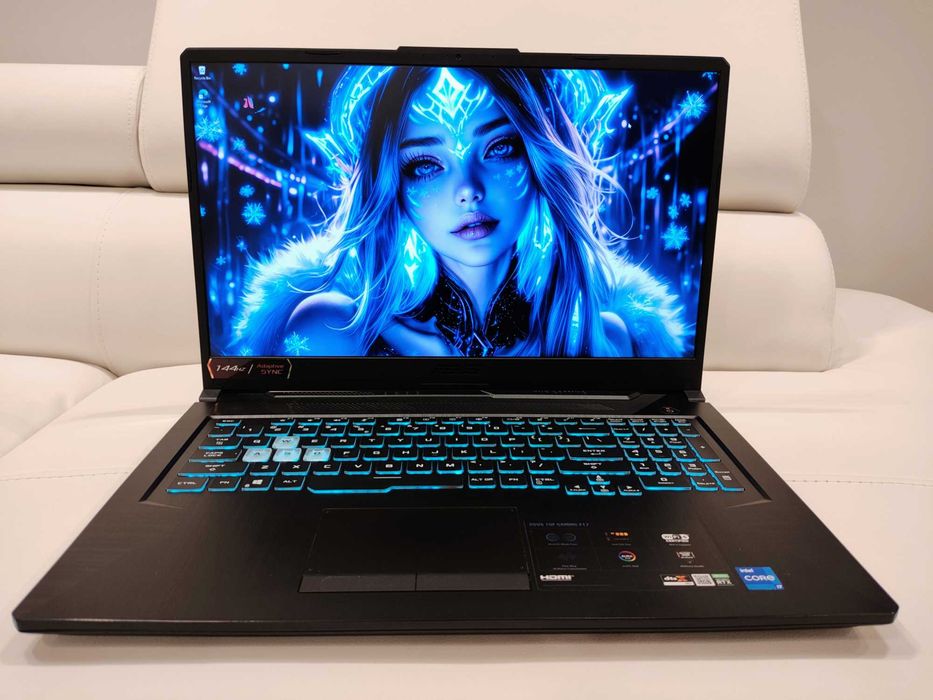 Laptop gaming Asus TUF 17,3" intel core i7 -11800H, video RTX 3050 TI