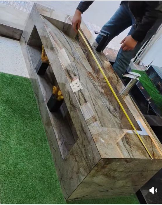 Раковина из керамогранита