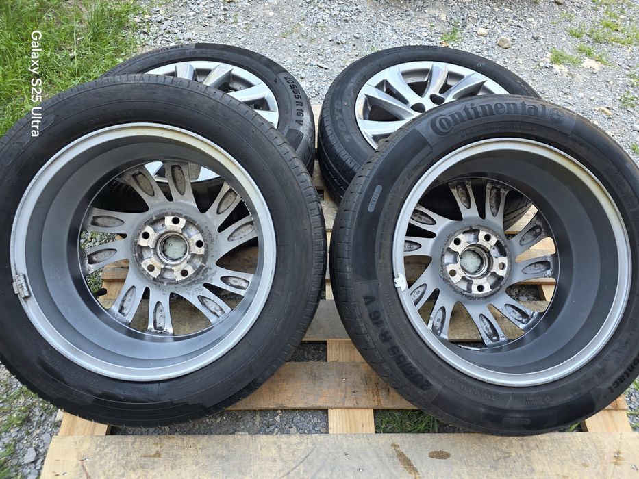 Лети джанти 16ки 5х114.3 Mazda + летни гуми 205/55/16
