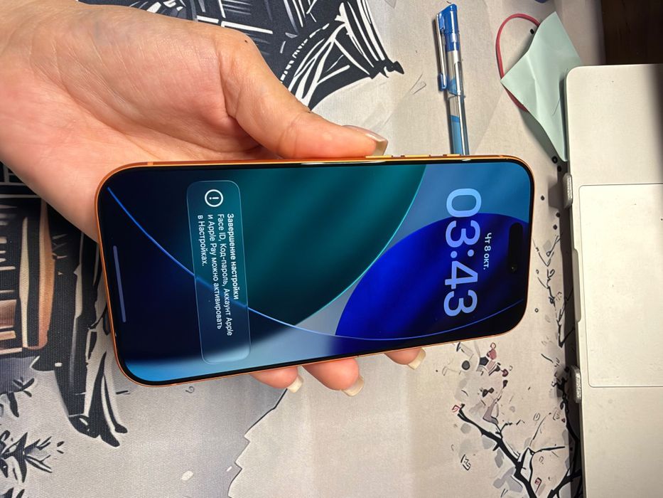 iPhone 17 pro 512 nani sim оранжевый
