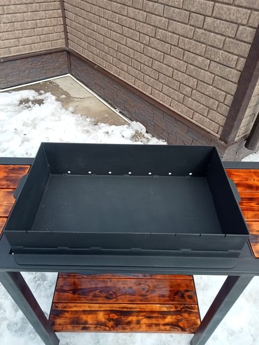 Мангал в стиле лофт