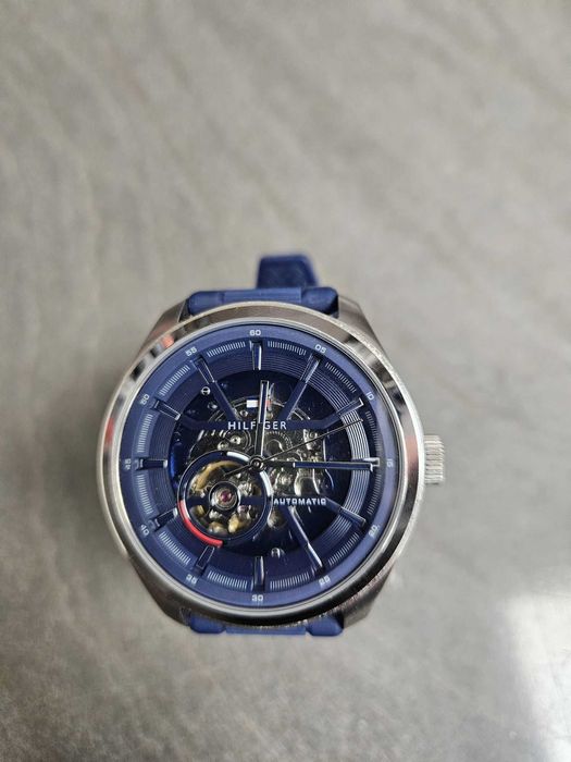 Ceas Hilfiger Automatic barbatesc curea silicon