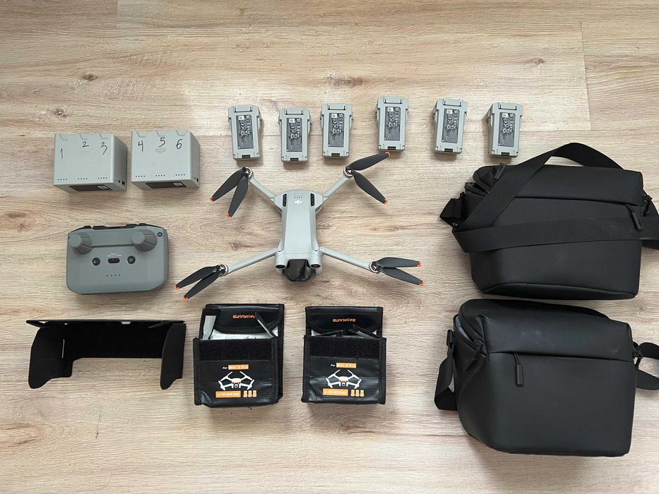 УНИКАЛЬНЫЙ КОМПЛЕКТ DJI Mini 3 Pro Fly More Combo (6 акм + 2 зарядки)