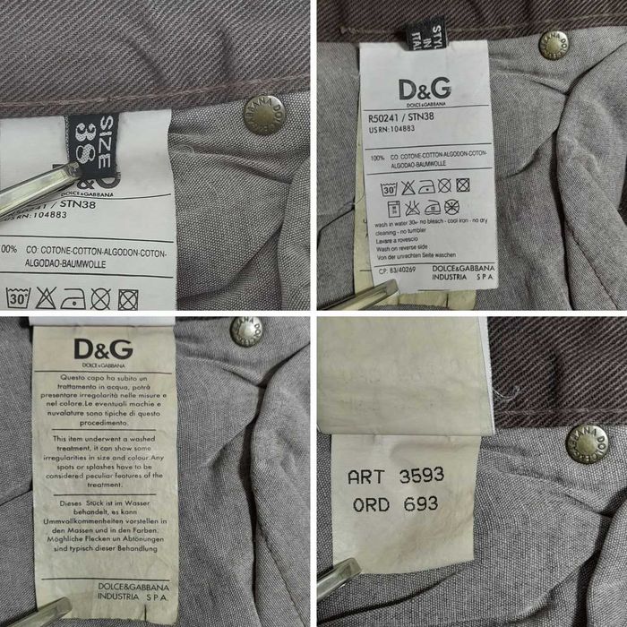 Джинсы Dolce & Gabbana Jeans / W36 L30 / Made in Italy