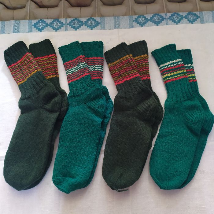 Вязаные носки 37-39 размер