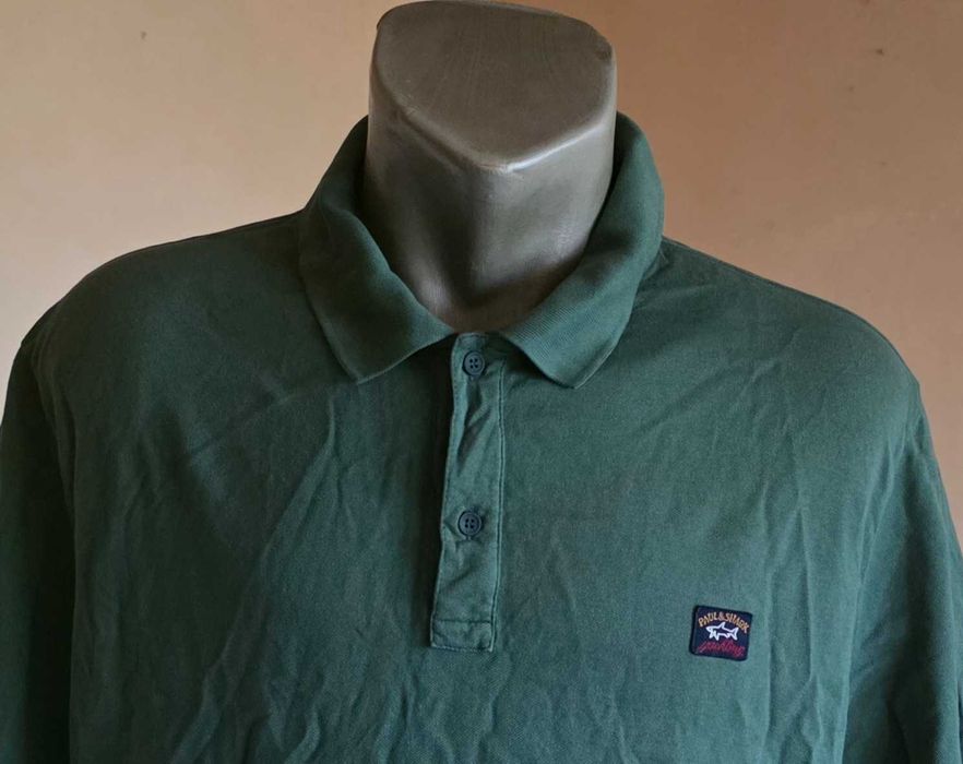 Paul & Shark Short  Sleeve Polo Shirt Мъжка Тениска С Яка Ежедневна Раз.XXL
