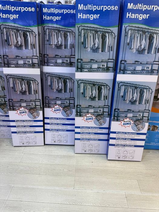 металлический стеллаж для одежды metaldan  tayyorlangan kiym javoni