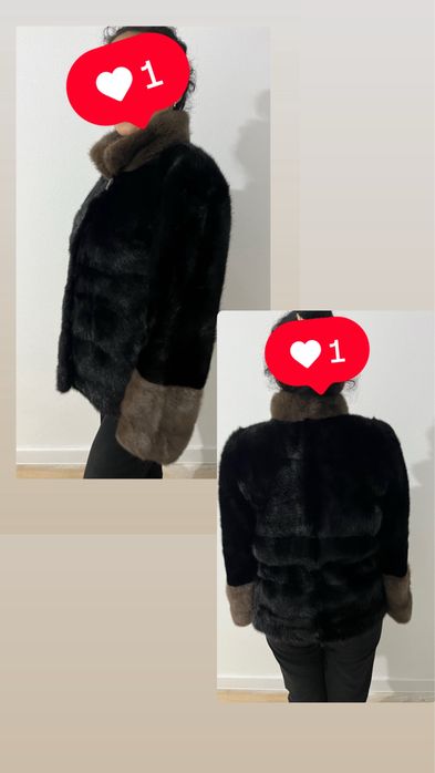 Продам норковую шубу трансформер ,в подарок норковая ушанка