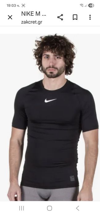 Nike Pro-Ориг. Тениска Нова!