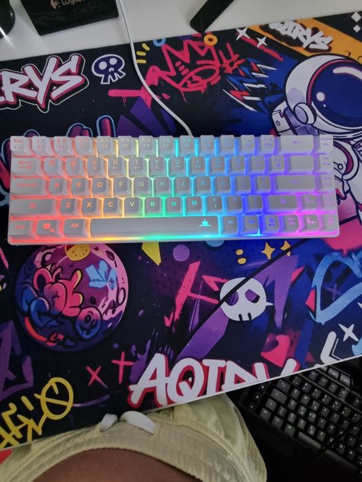 Tastatura white shark