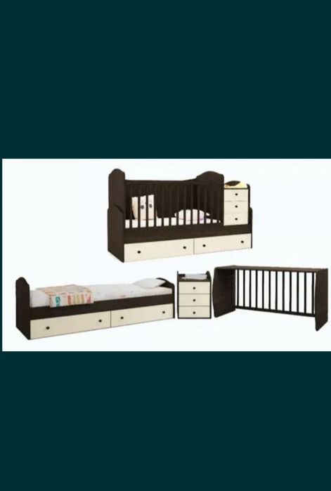 Трансформер детская кровать