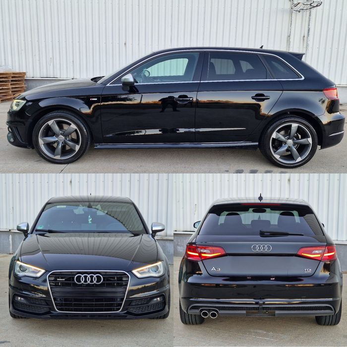 Audi A3 / S line / Euro 6 / 2.0 TDI / Automat / Piele / Navigatie