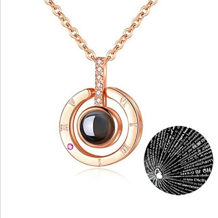 Подарок для девушки кулон "Я люблю тебя"