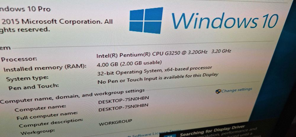 Calculator ieftin HP cu Windows 10 – Perfect Birou / Școală (Upgrade-abil i5/i7)