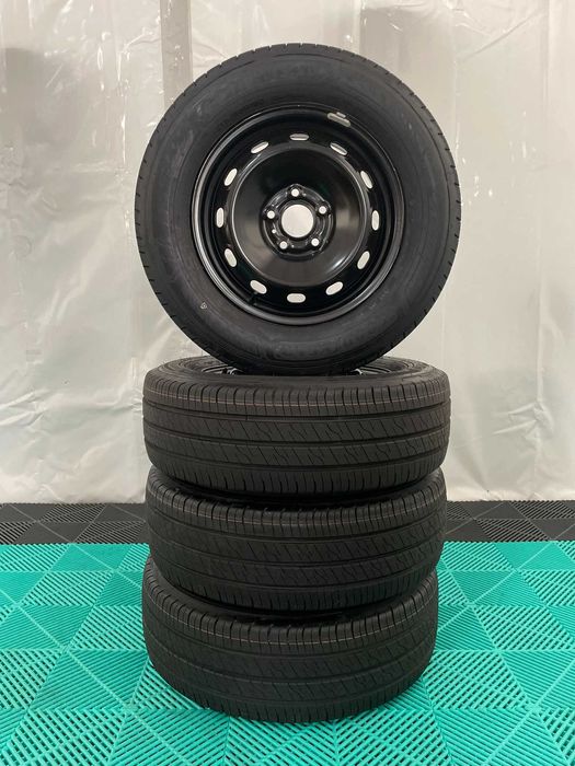 Set jante cu anvelope noi vara 215 65 r16c Renault Trafic Vivaro 2014+