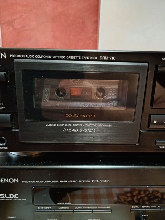 Vând deck Denon drm 710 și amplificator Denon Dra 585 rd
