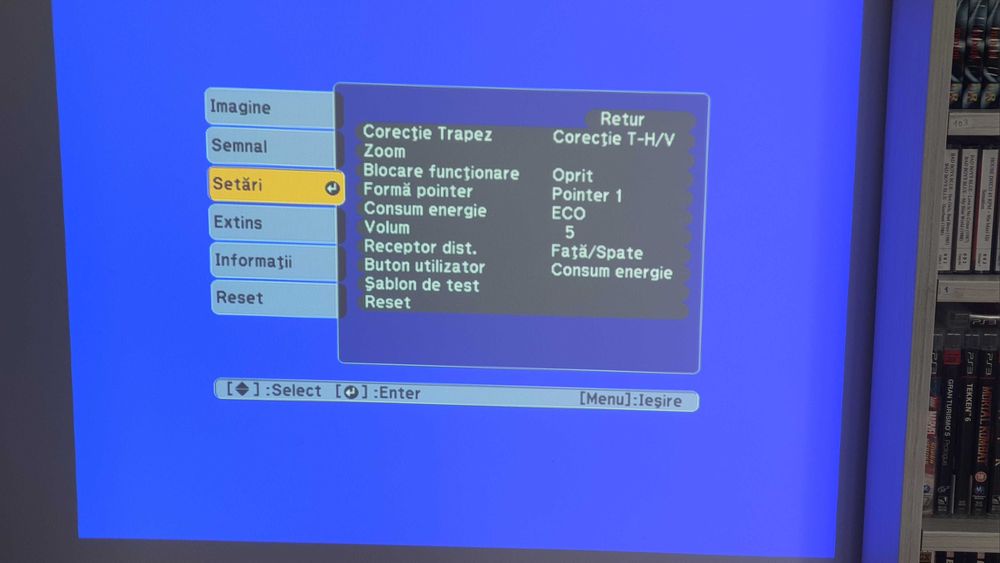 Proiector video Epson EB-S11, ca nou, la cutie