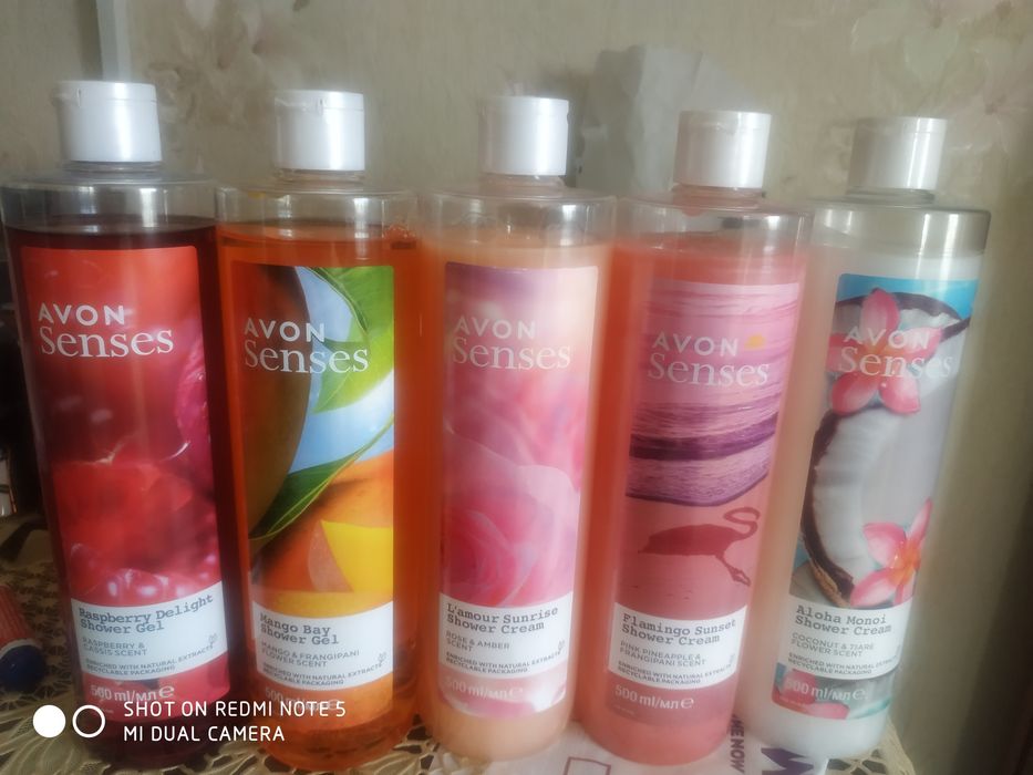 Продам гели для душа 500мл