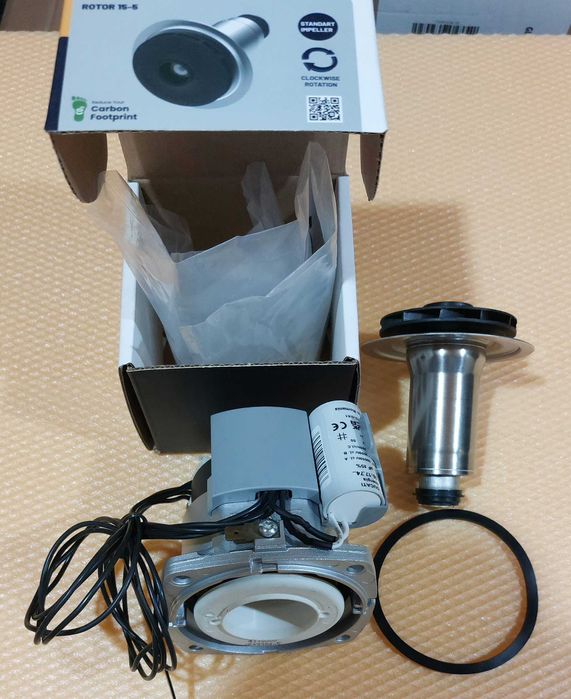 Pompe apa  centrale teremeice-REPARATII