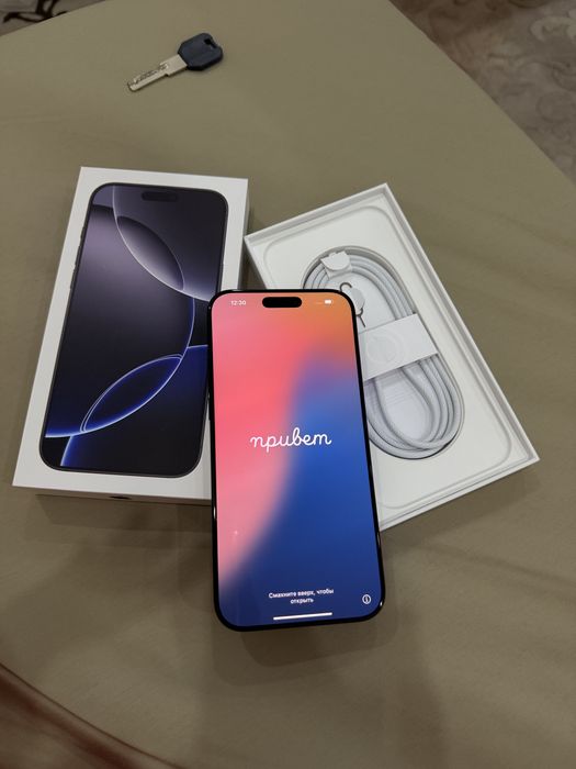 iPhone 16 Pro Max, отличное состояние сим карта
