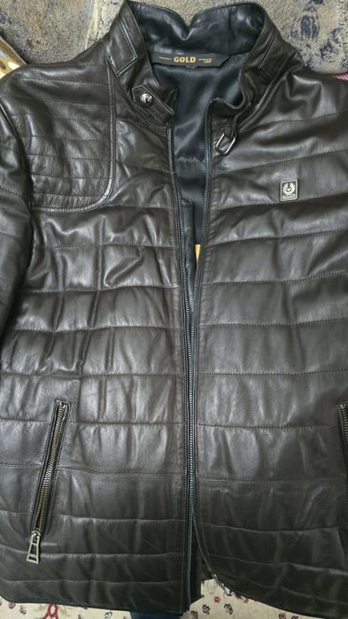 Кожаная куртка 50размер