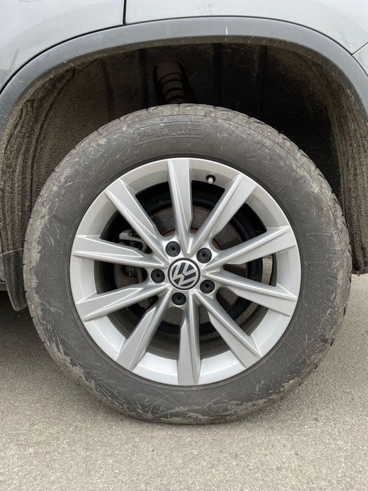 vând jante 2 bucati vw r17 5x112