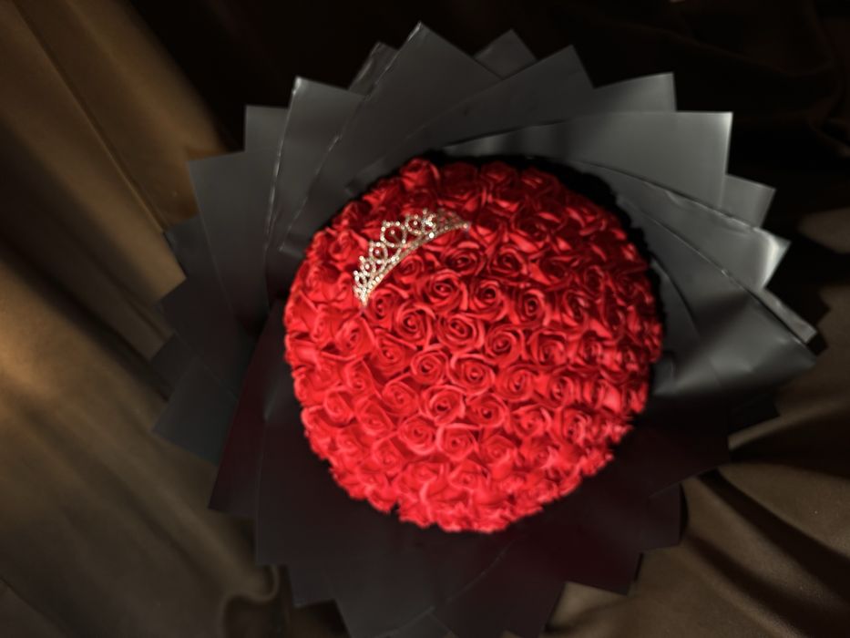 Buchet de flori din sapun