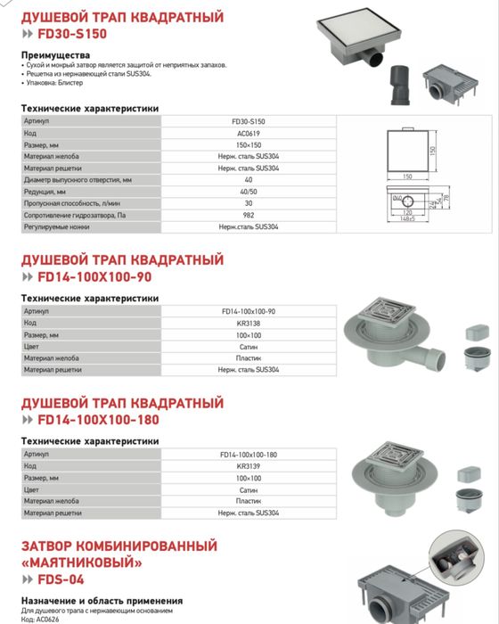 Смесители насосы трапы инжинерка оптовая цена 1 рук со склада